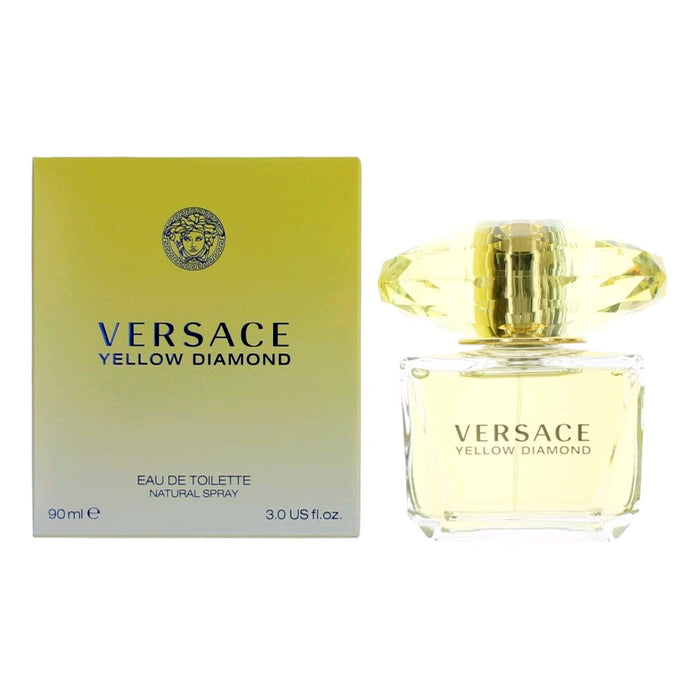 Versace Yellow Diamond by Versace, 3 oz Eau De Toilette Spray for Women